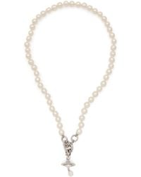 Vivienne Westwood - Aleksa Pearl Necklace - Lyst