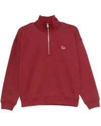 Maison Kitsuné - High-Neck Zip-Up Sweatshirt - Lyst