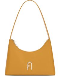 Furla - Mini Diamante Logo-Detail Shoulder Bag - Lyst