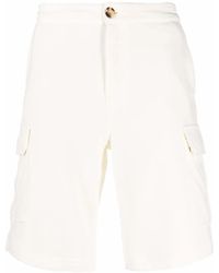 Brunello Cucinelli - Knee-Length Tailored Shorts - Lyst