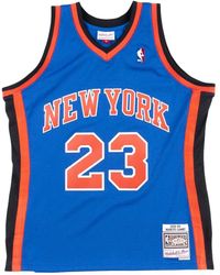 Mitchell & Ness - X Nba New York Knicks 98-99 Marcus Camby Swingman Tank Top - Lyst