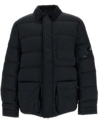 Junya Watanabe - Quilted Corduroy-Collar Puffer Jacket - Lyst