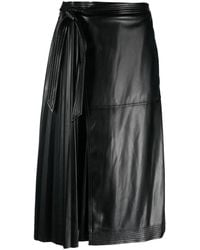 Jonathan Simkhai - Pleat-Detail High-Waist Skirt - Lyst