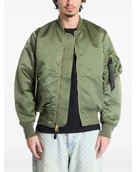 Alpha Industries - Zip-Up Bomber Jacket - Lyst