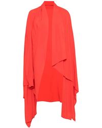 Yohji Yamamoto - Asymmetric Draped Coat - Lyst