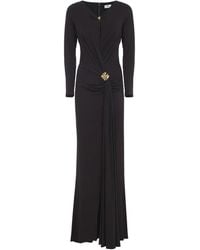 Elisabetta Franchi - Vネック マキシドレス - Lyst