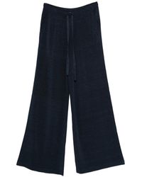 P.A.R.O.S.H. - Drawstring-Fastening Palazzo Pants - Lyst