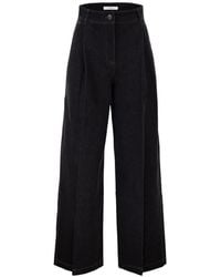 Max Mara - Five-Pockets Wide-Leg Jeans - Lyst