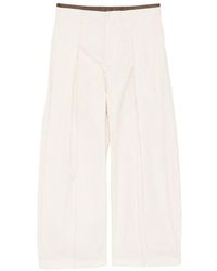 CROQUIS - Pinstripe Pleated Trousers - Lyst