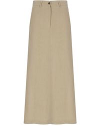 Antonelli - Slit-Pocket Maxi Skirt - Lyst