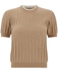 Paul & Shark - Gerippter Strickpullover - Lyst