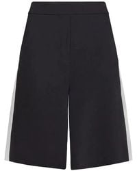 P.A.R.O.S.H. - Side-Stripe Shorts - Lyst