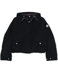 Moncler - Veste À Capuche Eucalyptus À Poches À Rabat - Lyst