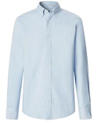 Hackett - Brompton Button-Down Collar Garment-Dyed Shirt - Lyst