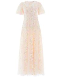 Needle & Thread - Confetti Round-Neck Maxi Dress - Lyst