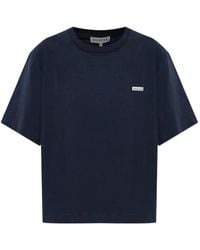 Munthe - Bellamy Logo-Patch T-Shirt - Lyst