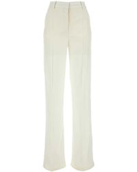 Stella McCartney - High-Waist Wide-Leg Trousers - Lyst