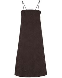 Liu Jo - Long Dress With Embroidery - Lyst