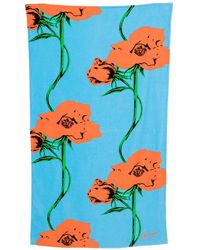 KENZO - Toalla Con Motivo De Palmera - Lyst