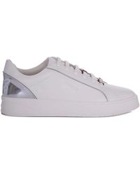 Pinko - Metallic-Detail Sneakers - Lyst