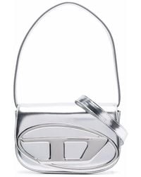 DIESEL - Women Mirrored Leather 1dr Iconic Shoulder Bag - Lyst