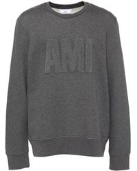Ami Paris - Sweat À Patch Logo - Lyst