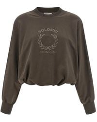 Brunello Cucinelli - Dropped-Shoulder Curled Sweatshirt - Lyst