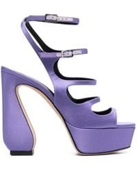 Sergio Rossi - Buckle-Fastening Strappy Sandals - Lyst