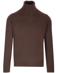 Al Duca d'Aosta - Roll-Neck Cashmere Sweater - Lyst