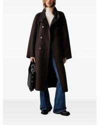 ViCOLO - Manteau Croisé À Taille Ceinturée - Lyst