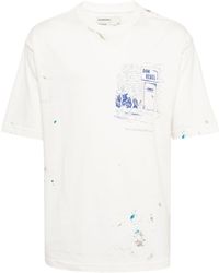 DOMREBEL - Scuff Door T-Shirt mit grafischem Print - Lyst