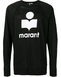 Isabel Marant - Logo Print Sweater - Lyst