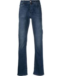 Billionaire - Straight-Leg-Jeans mit Logo - Lyst