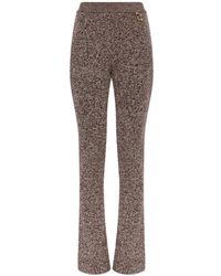 Sportmax - Velo Ribbed-Knit Trousers - Lyst