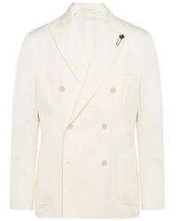 Lardini - Traje Con Doble Botonadura - Lyst