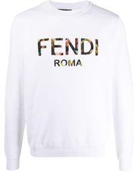 fendi print sweater