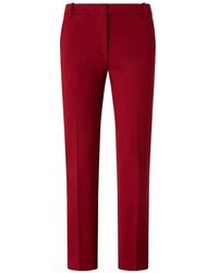 Pinko - Pressed-Crease Tailored Trousers - Lyst