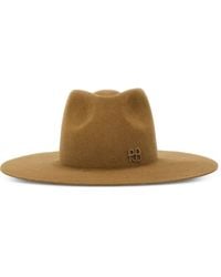Ruslan Baginskiy - Logo-Detail Felt Fedora Hat - Lyst