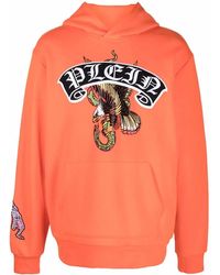 Philipp Plein - Hoodie À Logo Brodé - Lyst