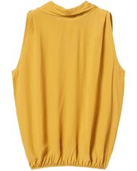 Twinset - Turtleneck Tie-Back Top - Lyst