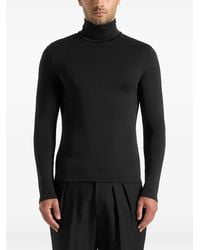 Manière De Voir - Ts006 Long Sleeve Roll Neck Top - Lyst