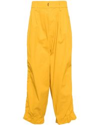 Kolor - Cotton Tapered Trousers - Lyst