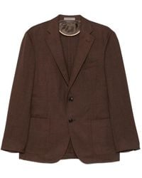Corneliani - Blazer Met Opgestikte Zak En Twee Knopen - Lyst