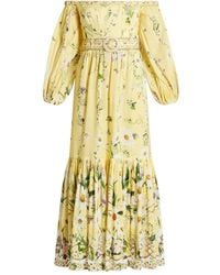 CAMILLA - Daisy Maxi-Jurk Met Korset En Ketting - Lyst