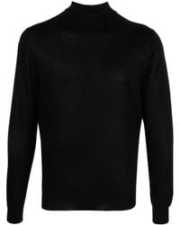 Fedeli - Mock-neck Cashmere-blend Sweater - Lyst