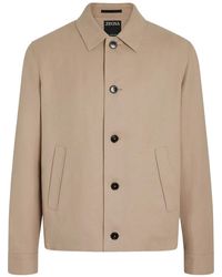ZEGNA - Oasi Lino Jacket - Lyst