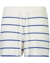 La Ligne - Leo Striped Shorts - Lyst