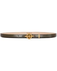 Balmain - Leather T-Bar Belt - Lyst