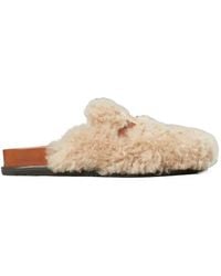 Tory Burch - Leelee Shearling Mules - Lyst