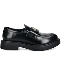 Love Moschino - Heart-Detail Loafers - Lyst